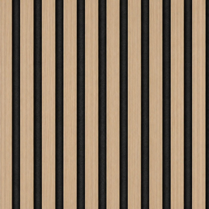 Akustisches Holz-Lamellenpaneel für Wände 270x110 cm