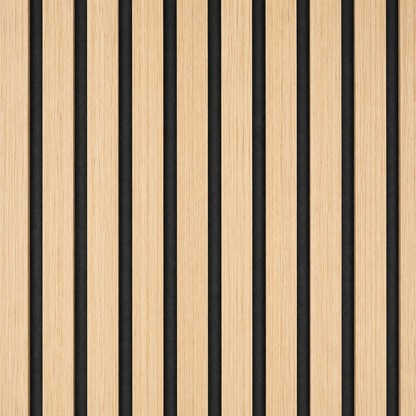 Akustisches Holz-Lamellenpaneel für Wände 270x110 cm