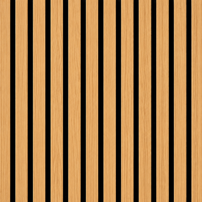 Akustisches Holz-Lamellenpaneel für Wände 270x110 cm